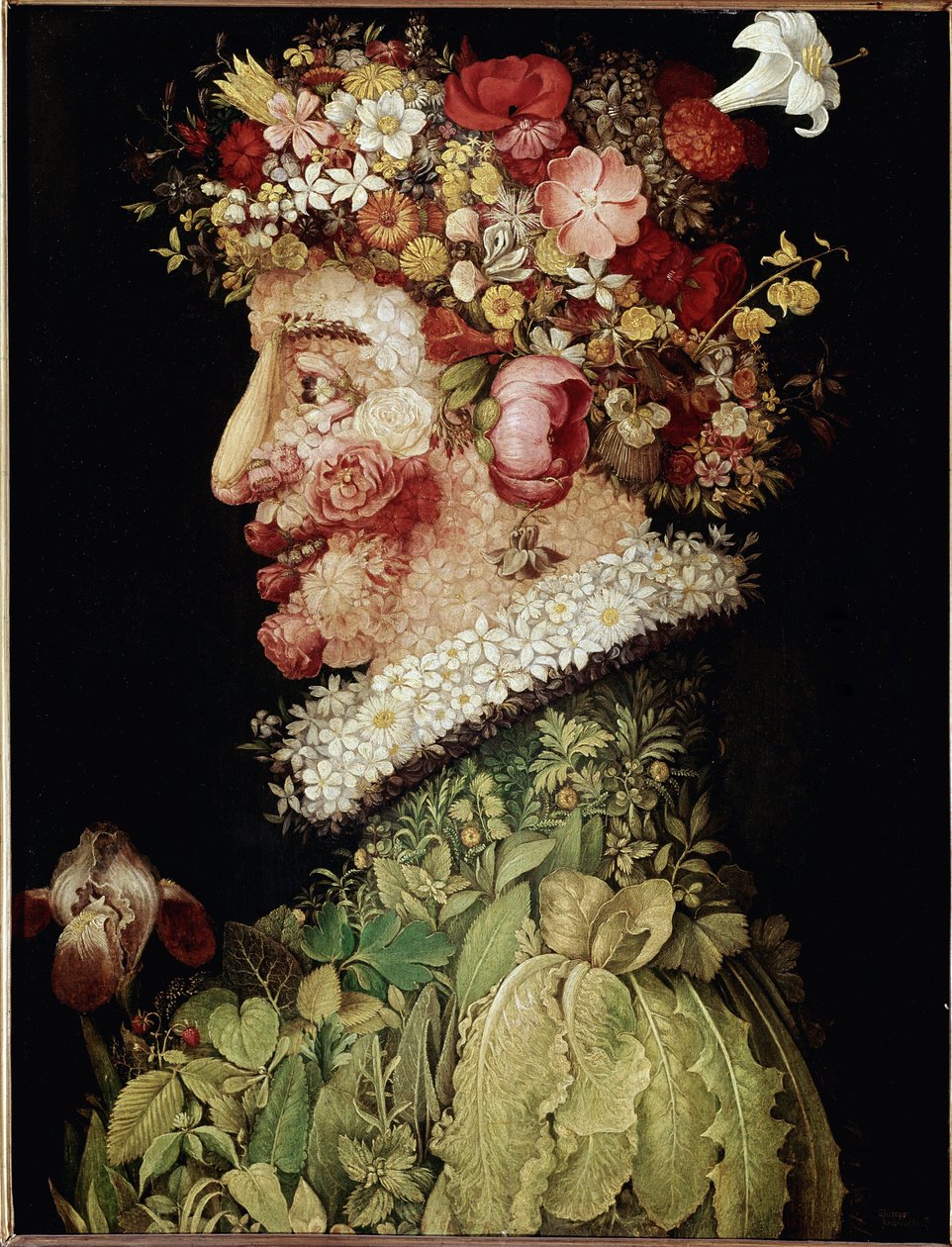 Vårmålning av Giuseppe Arcimboldo (1527-1593). 1589. Madrid. Royal Academy of Fine Arts i San Fernando, Madrid av Giuseppe Arcimboldo