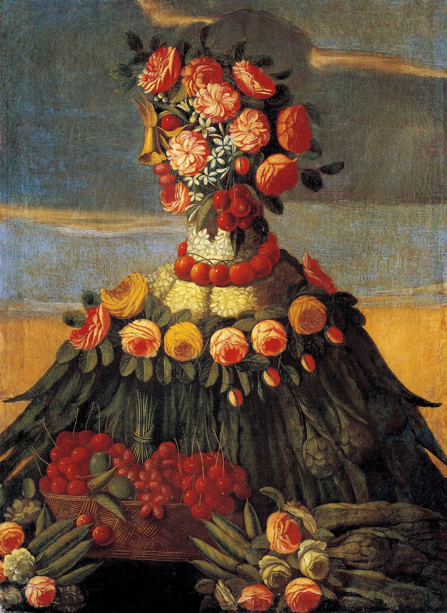 Vårmålning av verkstaden av Giuseppe Arcimboldo (Arcimboldi av Giuseppe Arcimboldo