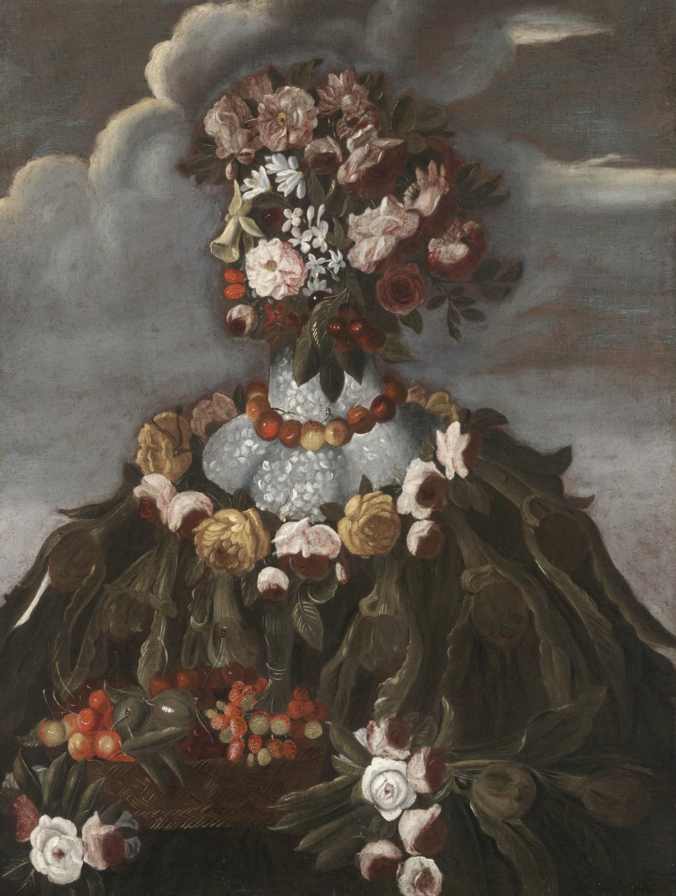 Vår, ca 1580-1600 av Giuseppe Arcimboldo