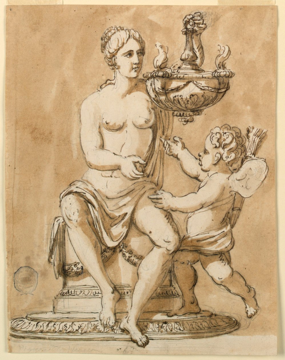 Oljelampa av Giuseppe Barberi