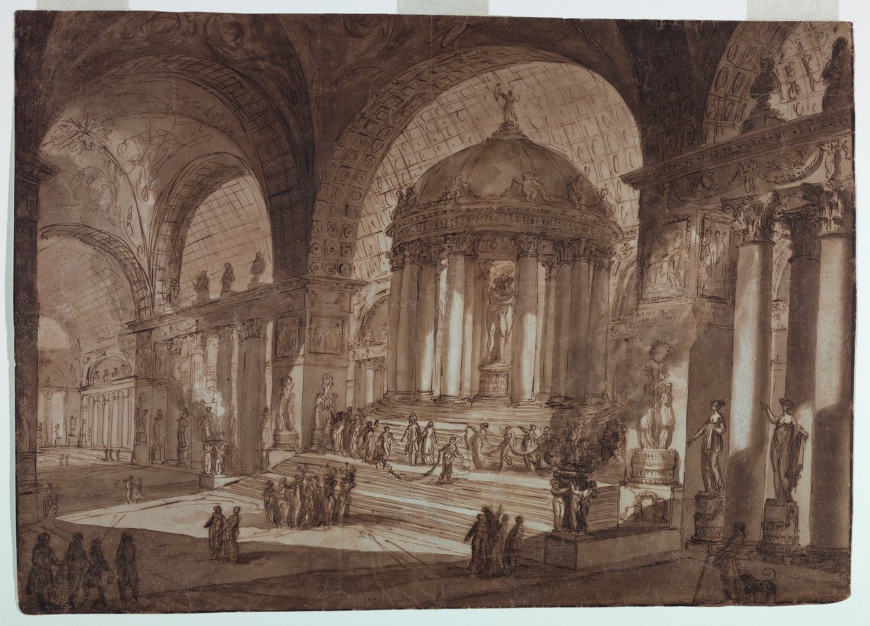 Scenografi, Kärlekens tempel av Giuseppe Barberi