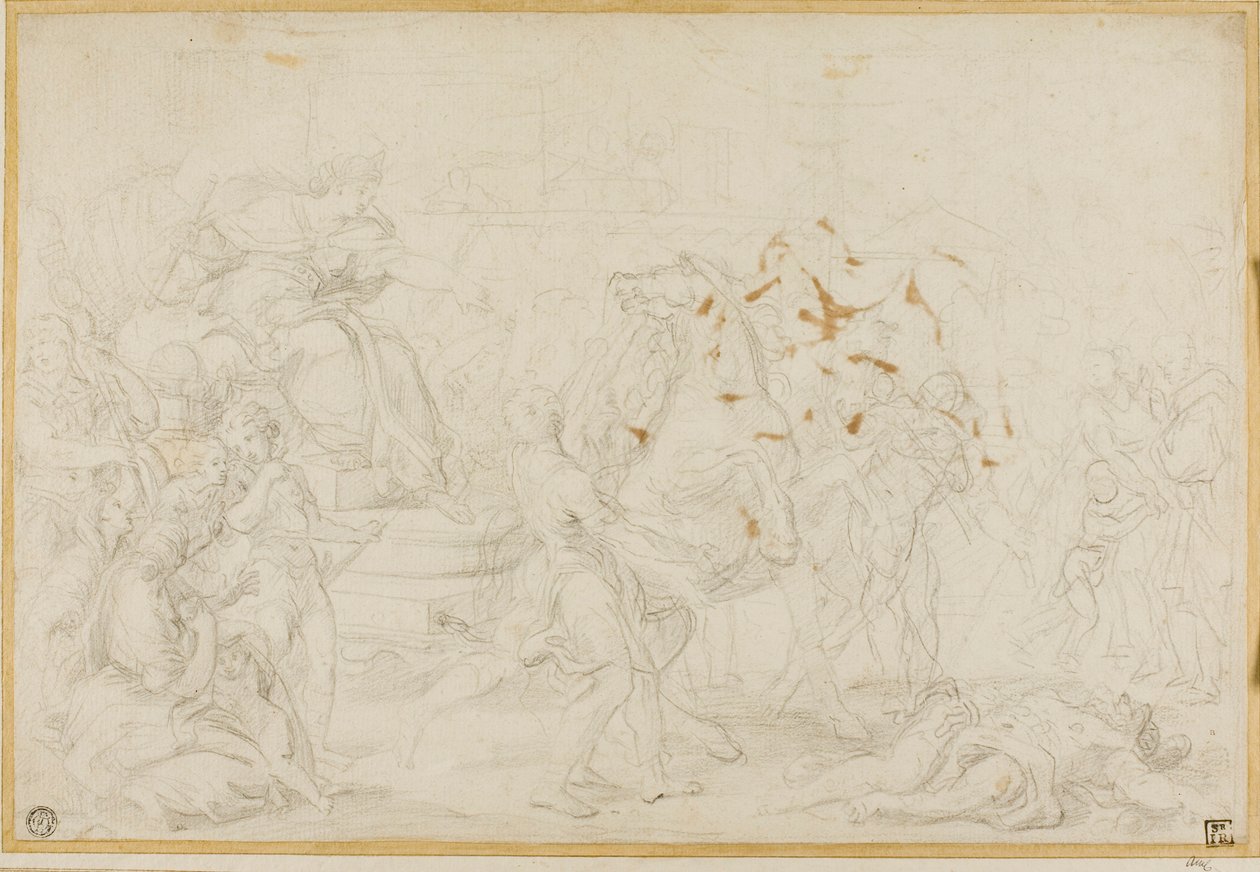 Studie av Giuseppe Bartolomeo Chiari