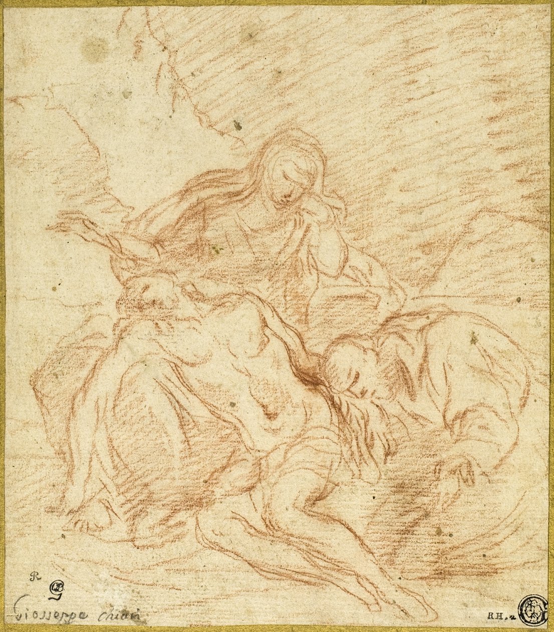 Studie av Giuseppe Bartolomeo Chiari
