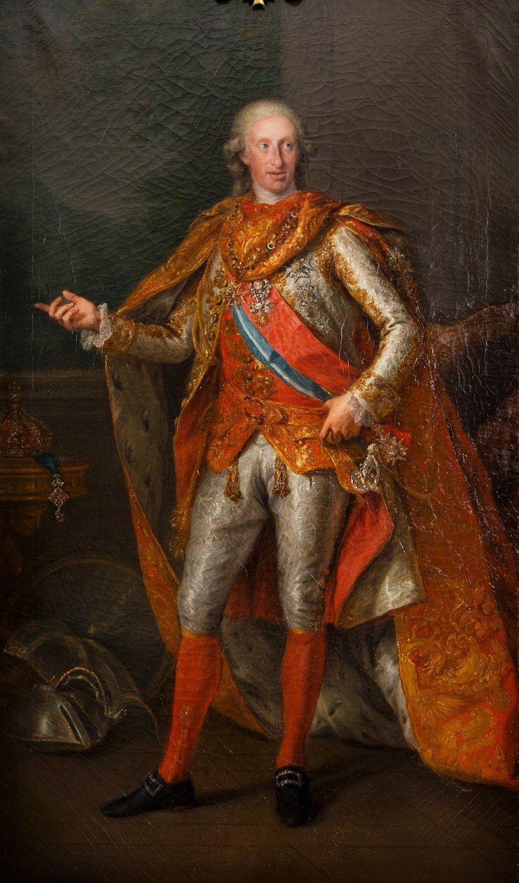 Swedish: Ferdinand IV, 1751-1825, konung av Neapel och Sicilien Ferdinand IV, 1751-1825, konung av Neapel och Sicilien av Giuseppe Bonito