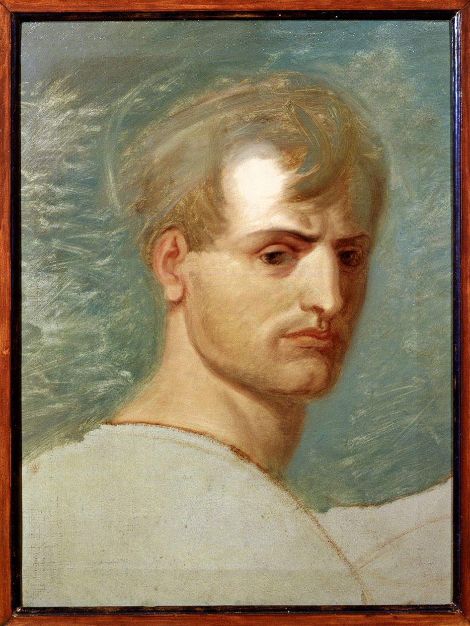 Porträtt av Napoleon Bonaparte (olja på duk) av Giuseppe Bossi