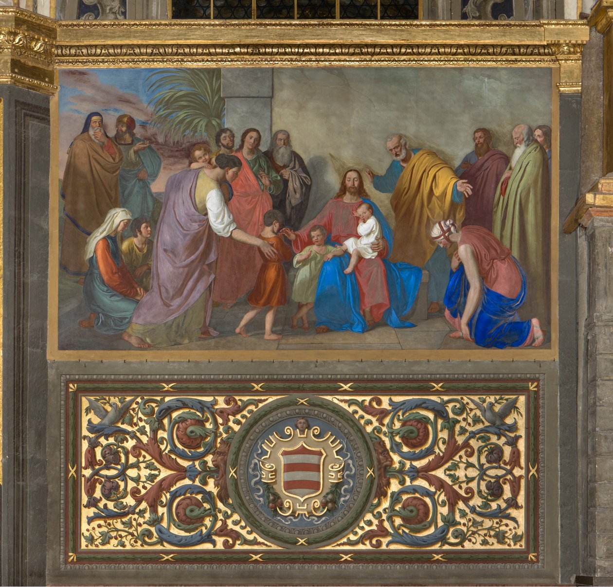 Presbytery, Giueppe Diotti, Tillåt de små 1833 av Giuseppe Diotti