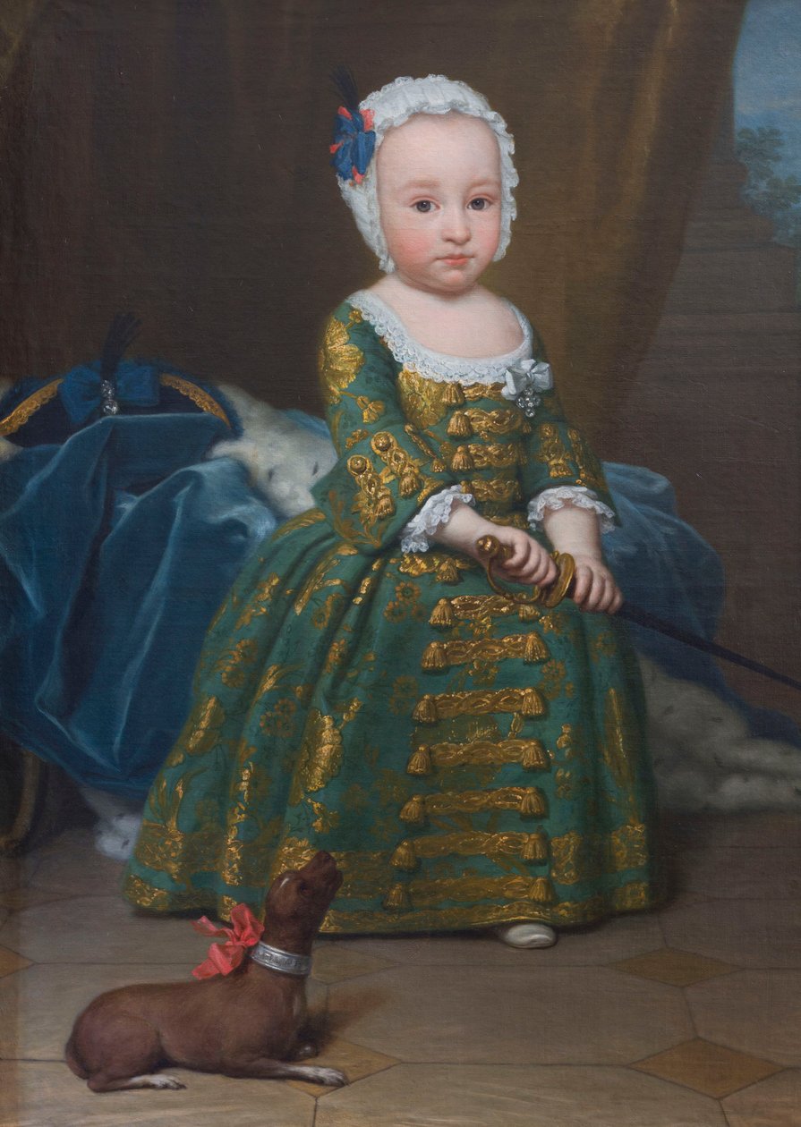 Porträtt av Karl Felix av Sardinien (1765-1831) av Giuseppe Duprà