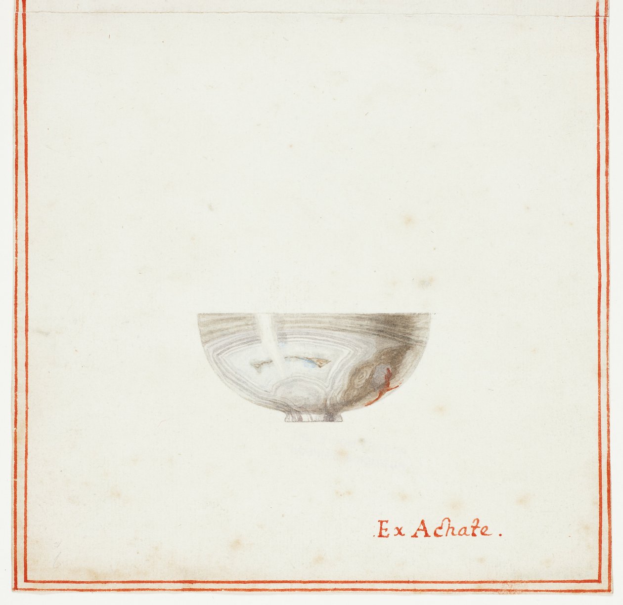 Agatskål av Giuseppe Grisoni