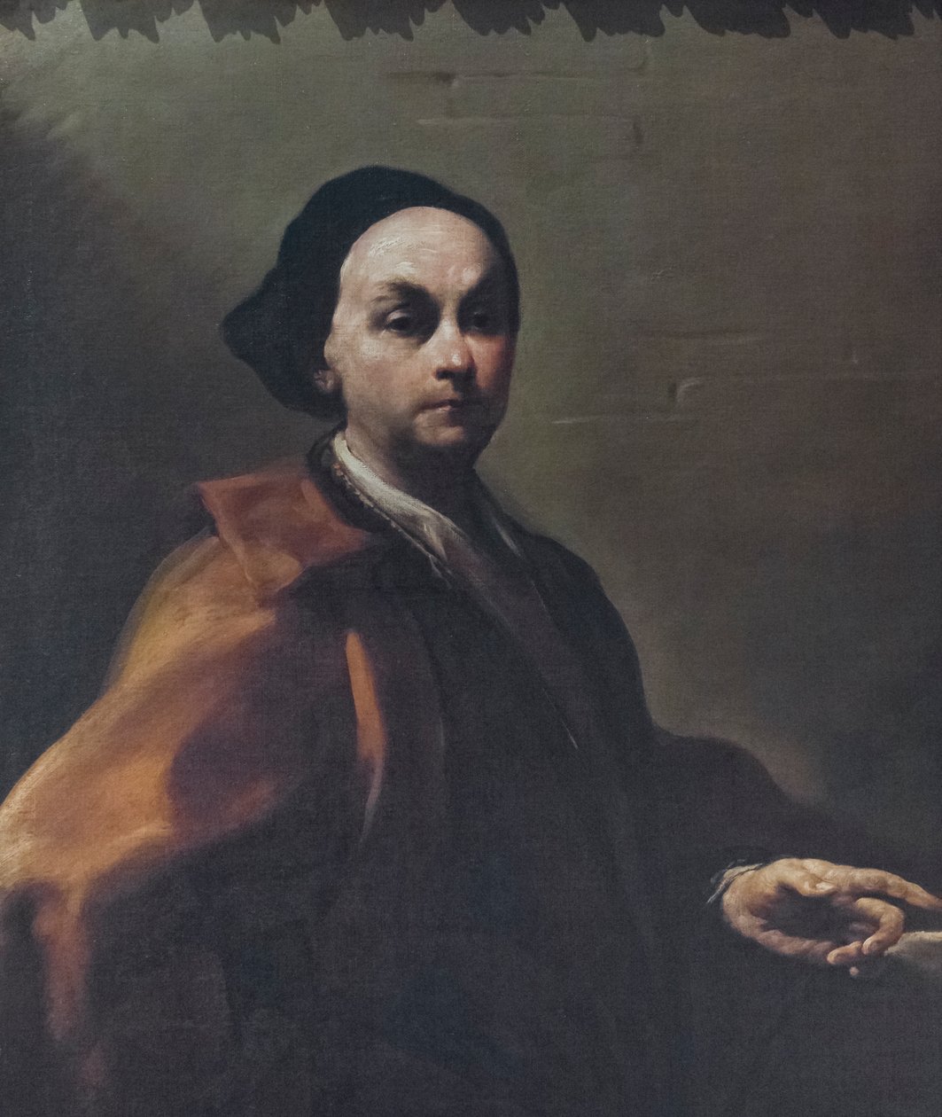 Självporträtt av Giuseppe Maria (1665 1747) Crespi