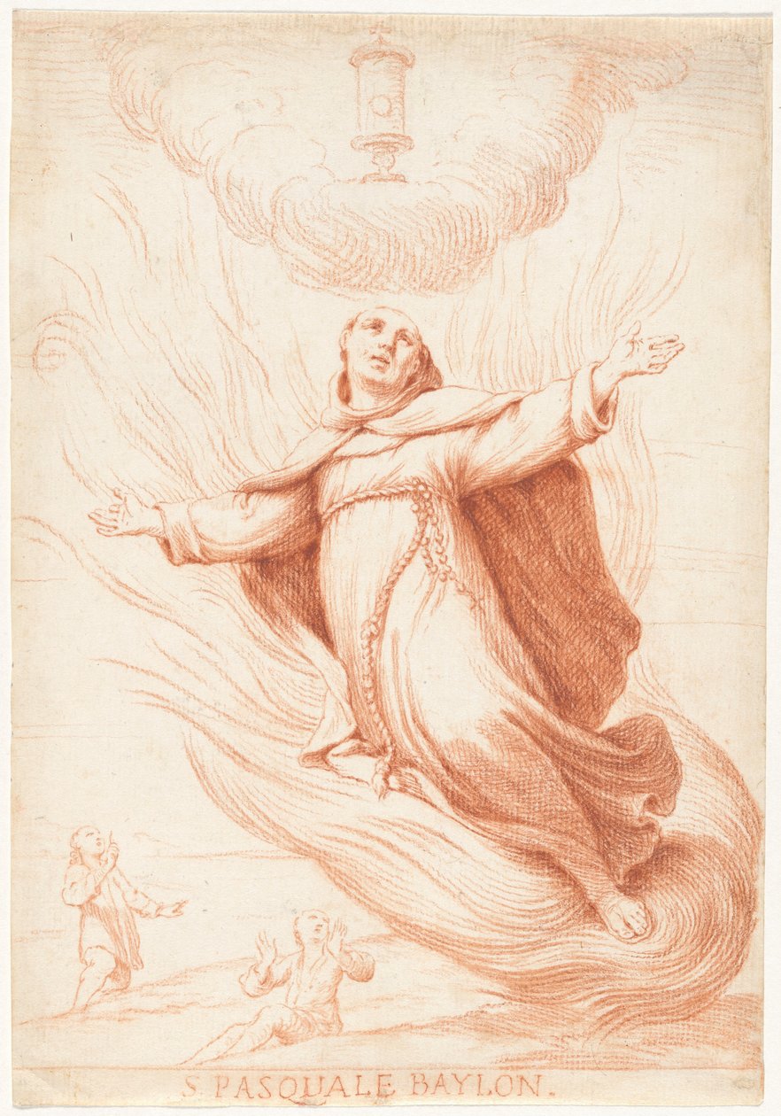 Der heilige Paschal Baylon in Ekstase av Giuseppe Maria Crespi