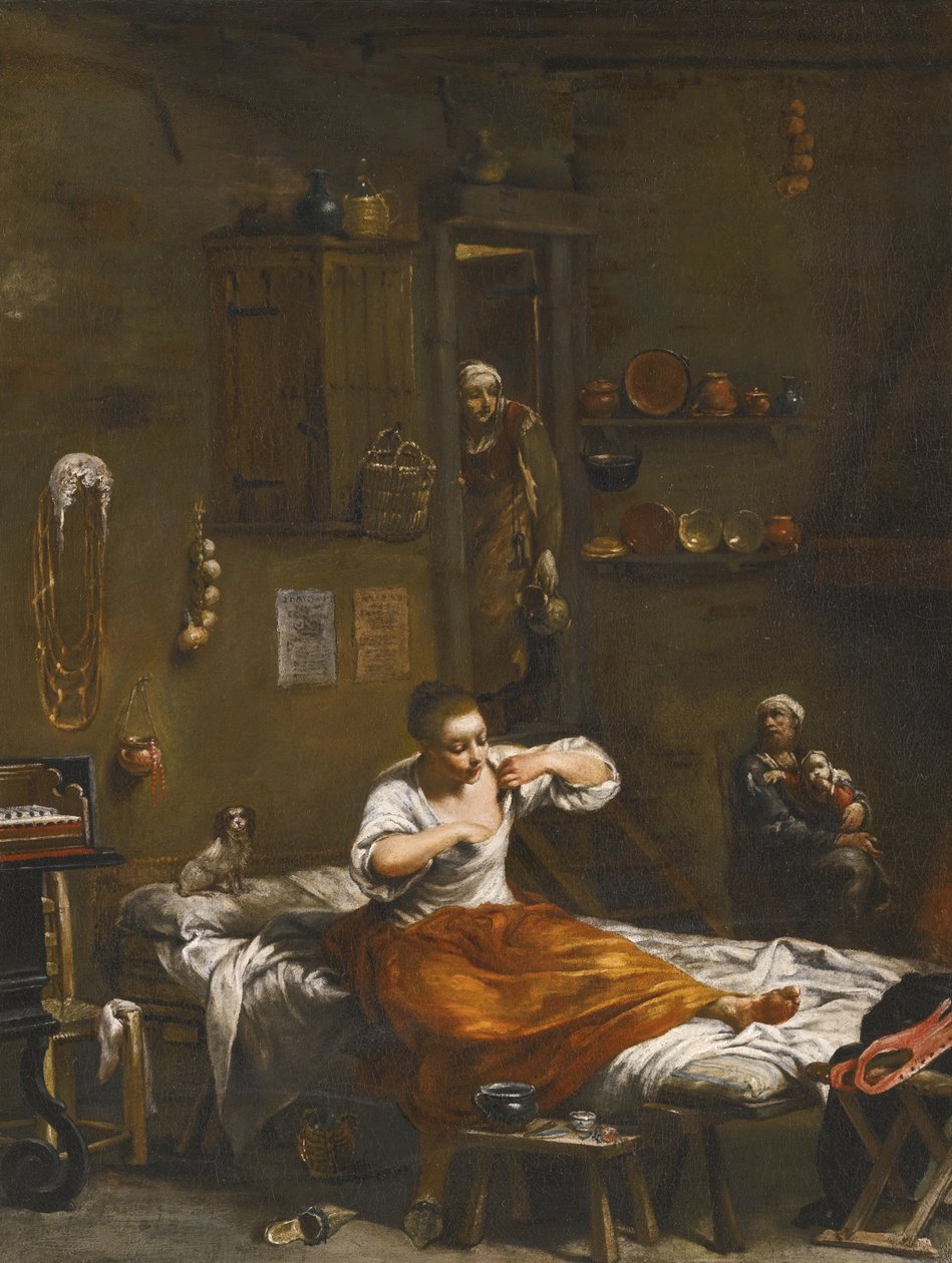 Loppjakten av Giuseppe Maria Crespi