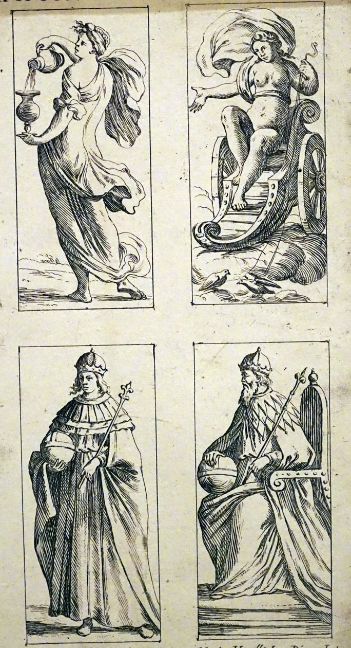 Tarotkort från 1600-talet av Giuseppe Maria Mitelli av Giuseppe Maria Mitelli