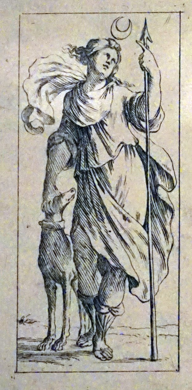 Tarotkort från 1600-talet av Giuseppe Maria Mitelli av Giuseppe Maria Mitelli