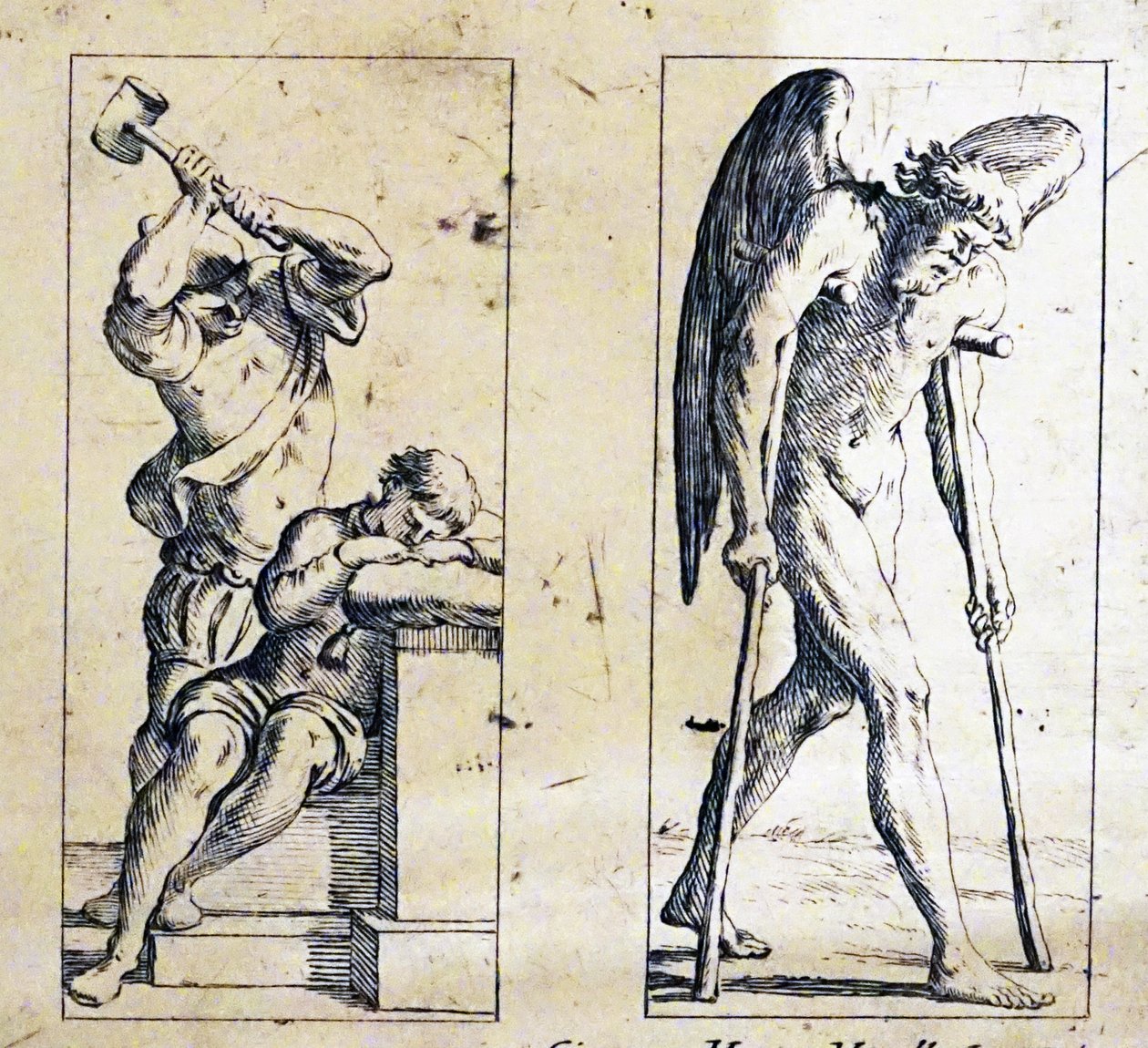 Tarotkort från 1600-talet av Giuseppe Maria Mitelli av Giuseppe Maria Mitelli