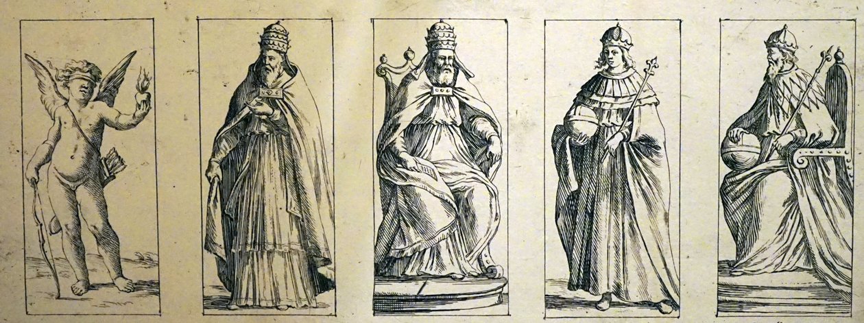Tarotkort från 1600-talet av Giuseppe Maria Mitelli av Giuseppe Maria Mitelli