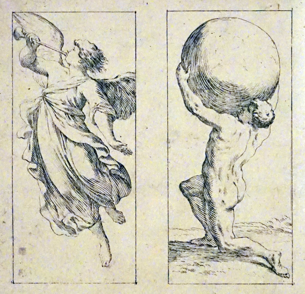 Tarotkort från 1600-talet av Giuseppe Maria Mitelli av Giuseppe Maria Mitelli