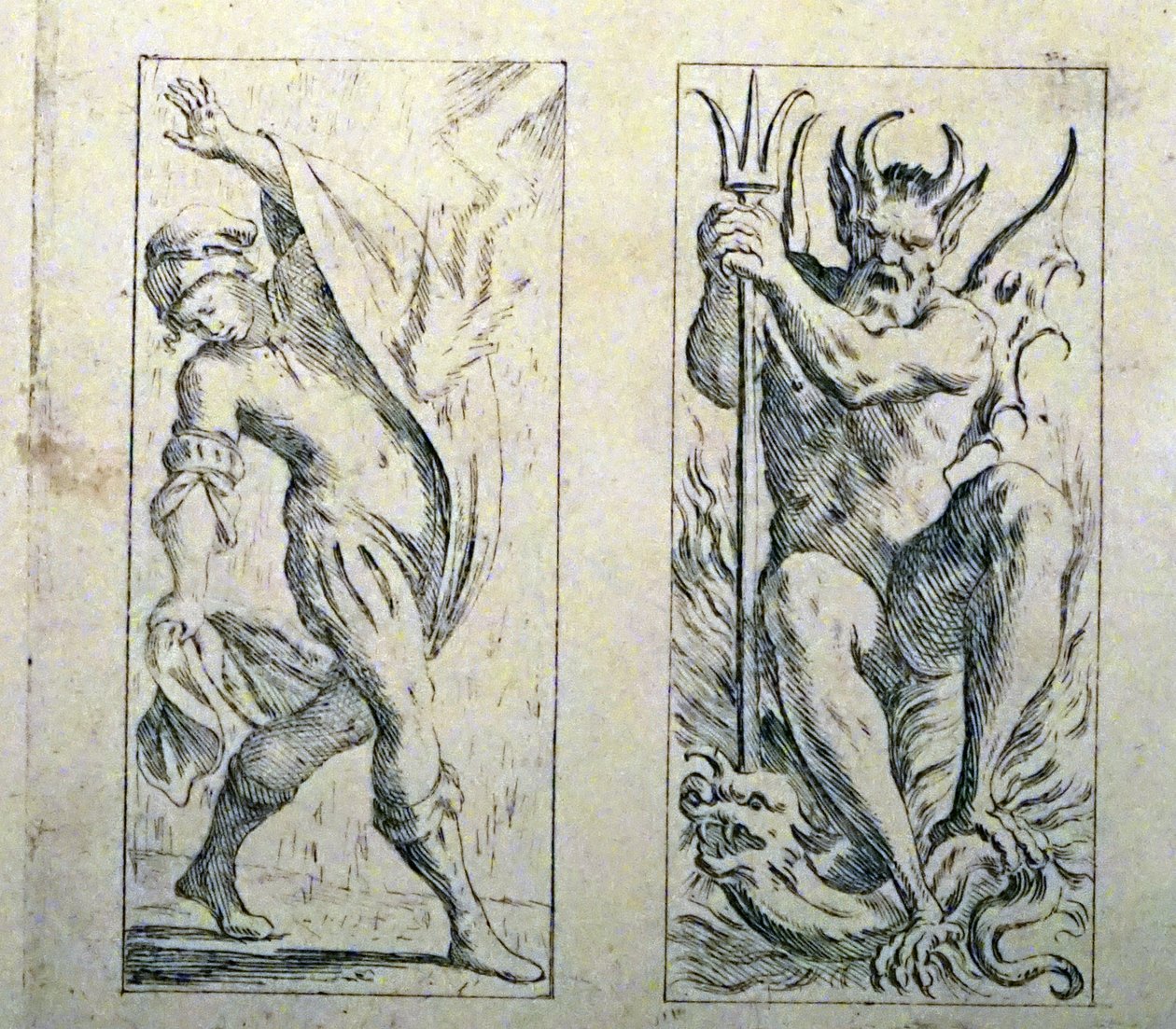 Tarotkort från 1600-talet av Giuseppe Maria Mitelli av Giuseppe Maria Mitelli