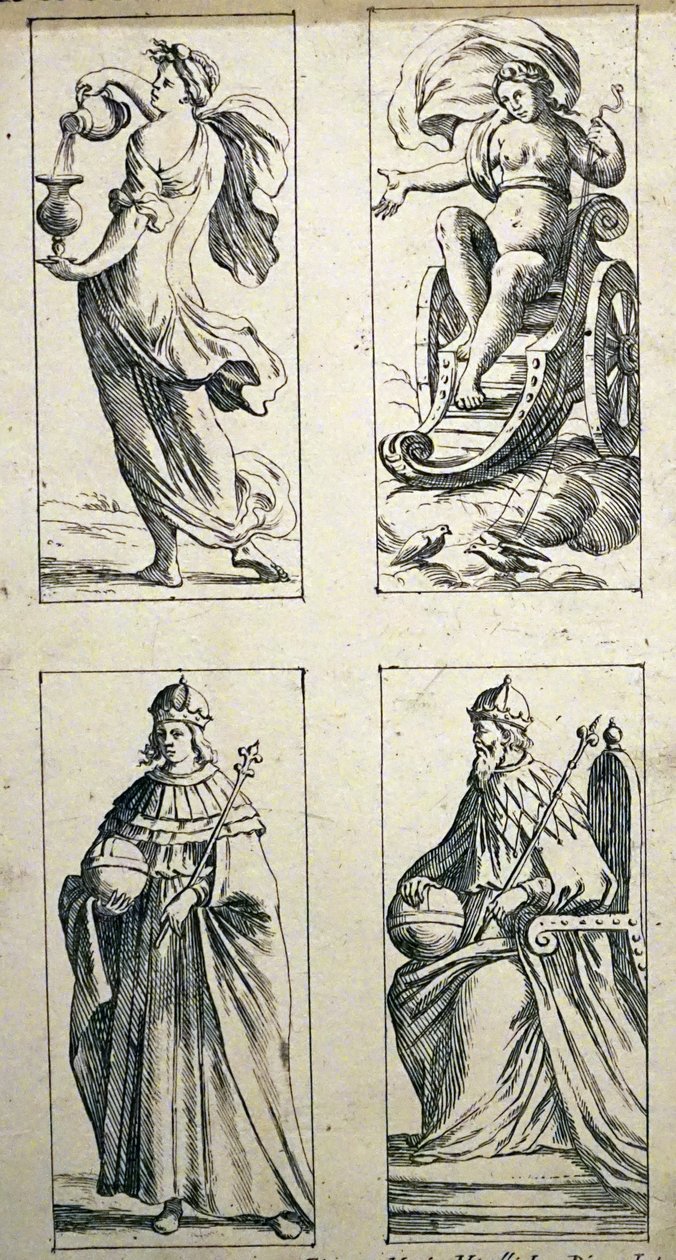 Tarotkort från 1600-talet av Giuseppe Maria Mitelli av Giuseppe Maria Mitelli