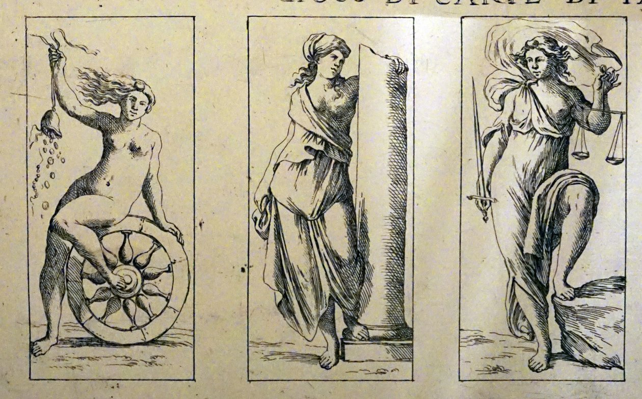 Tarotkort från 1600-talet av Giuseppe Maria Mitelli av Giuseppe Maria Mitelli