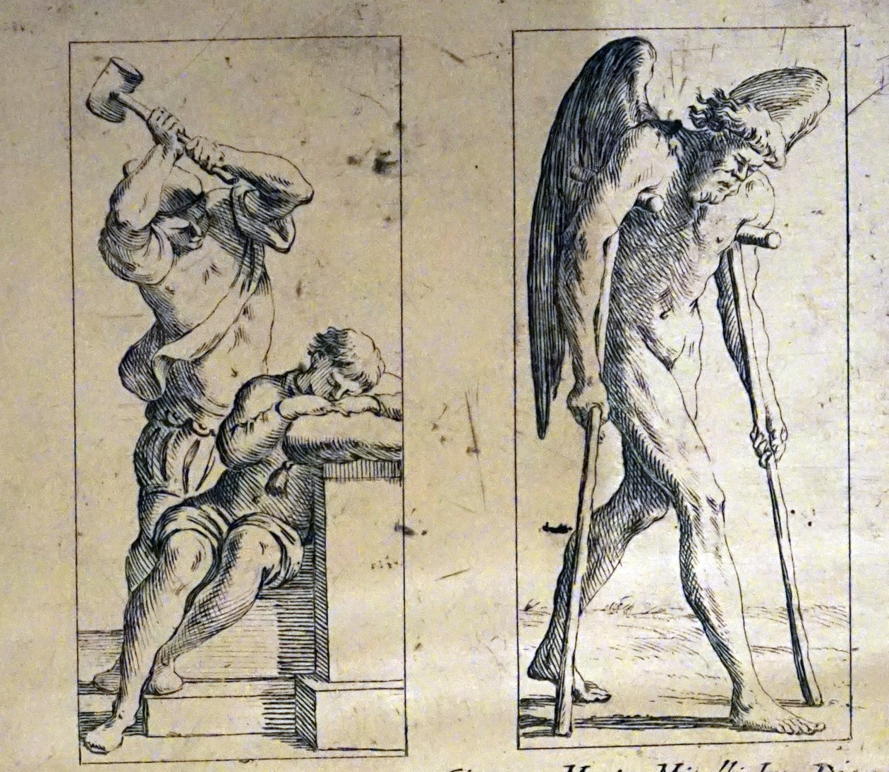 Tarotkort från 1600-talet av Giuseppe Maria Mitelli av Giuseppe Maria Mitelli