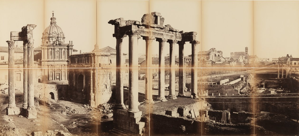 Utsikt över Forum Romanum av Giuseppe Ninci