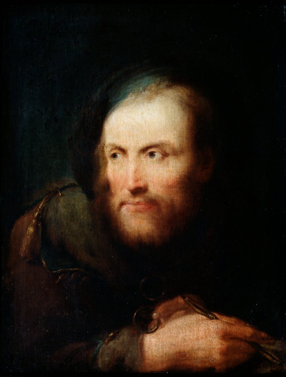 Porträtt av en man, 1700-talet. av Giuseppe Nogari
