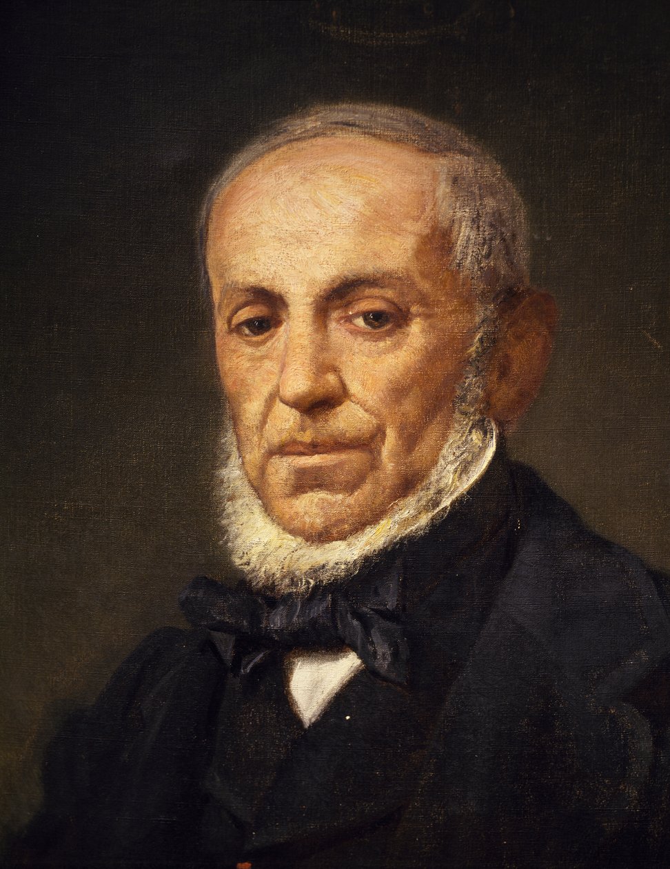 Porträtt av kompositören Giuseppe Saverio Raffaele Mercadante (Altamura av Giuseppe Palizzi