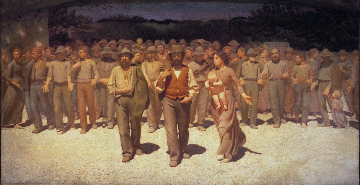 Kvartalsstaten av Giuseppe Pellizza da Volpedo