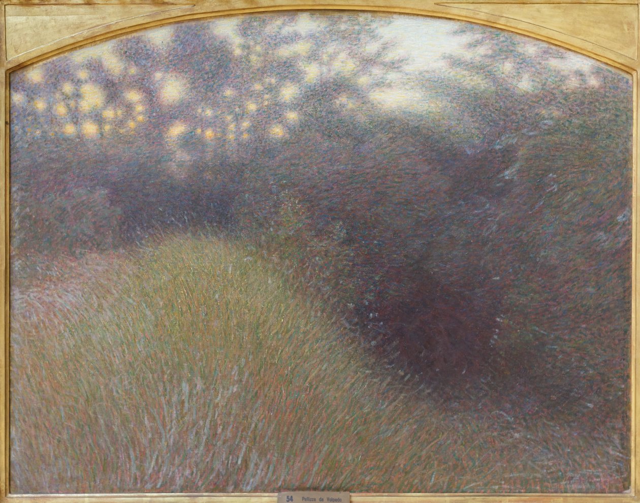 Solnedgång, Giuseppe Pellizza da Volpedo (olja) av Giuseppe Pellizza da Volpedo
