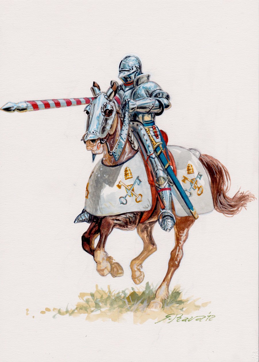 En riddare från Vatikanens armé - En riddare från Vatikanens armé av Giuseppe Rava