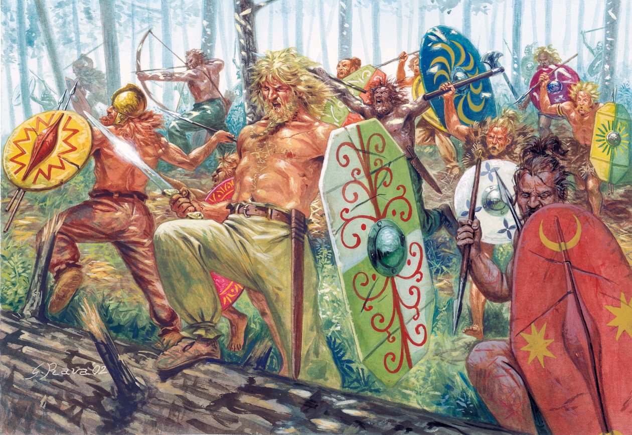 Horden av tyska krigare - Horden av tyska krigare av Giuseppe Rava