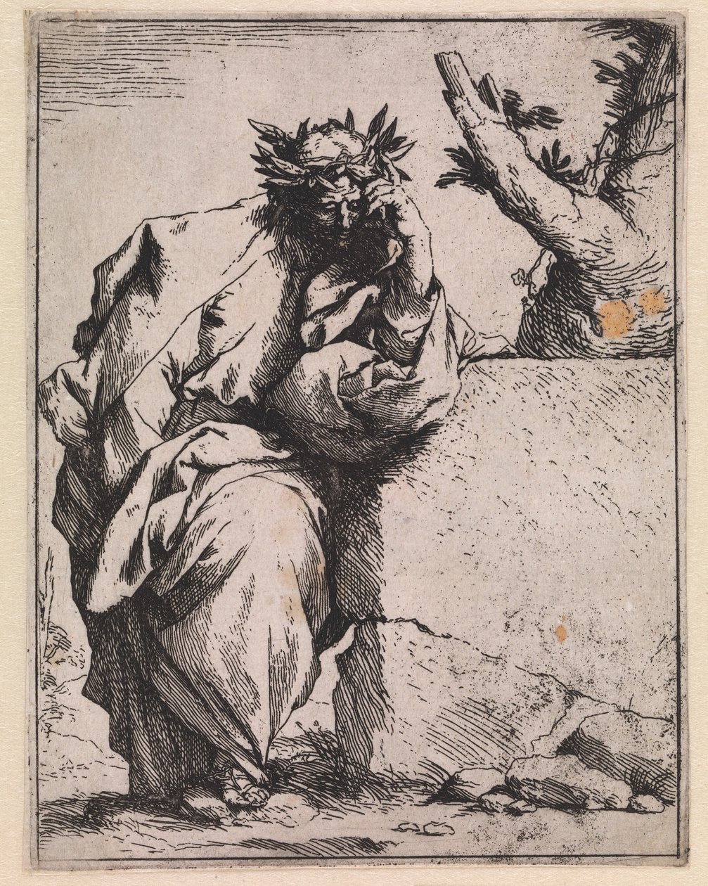 Poeten av Giuseppe Ribera