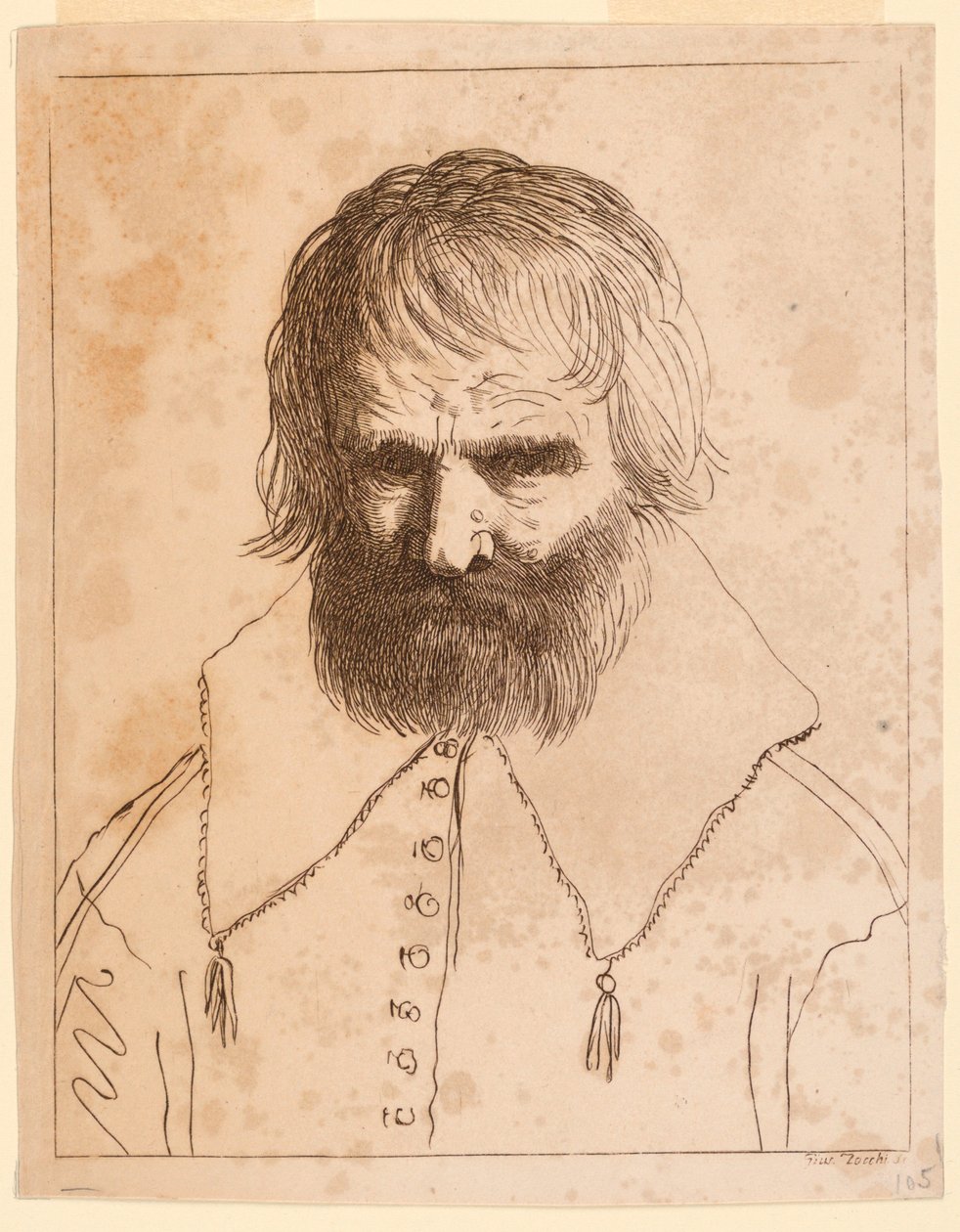 Chef för en man av Giuseppe Zocchi
