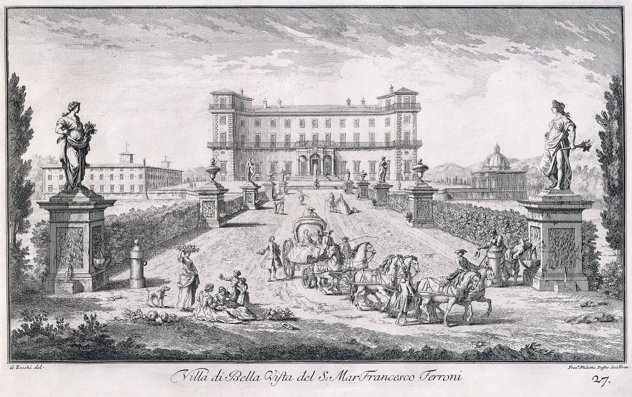 Villa di Bella Vista, skylt 27, från 