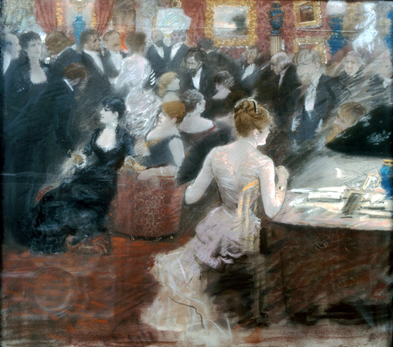 Prinsessan Mathildes salong av Giuseppe de Nittis