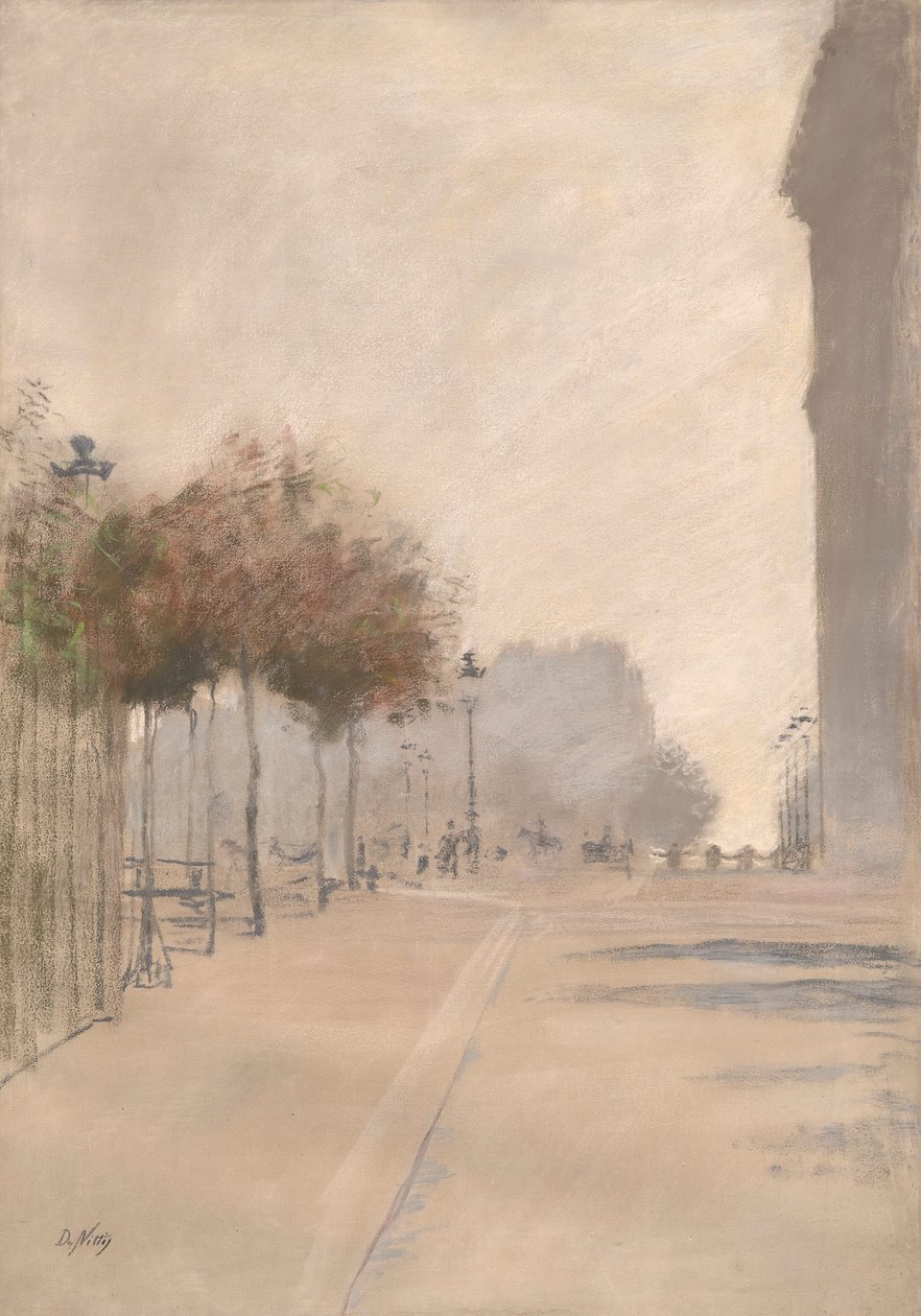 Utsikt över Paris av Giuseppe de Nittis