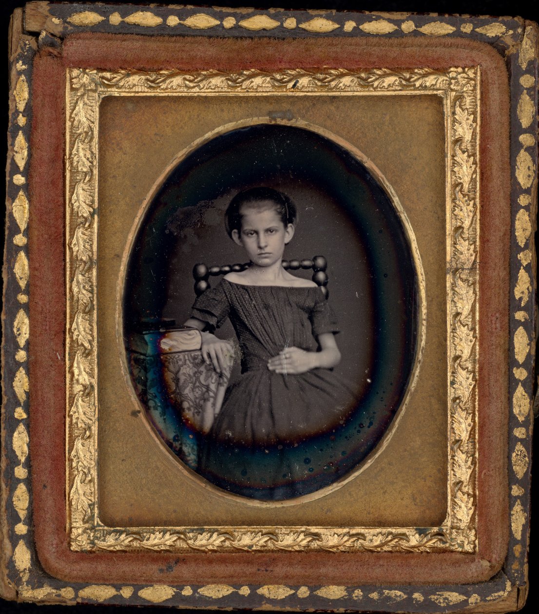 Porträtt av en flicka,ca. 1850 (foto) av Glenalvin J. Goodridge