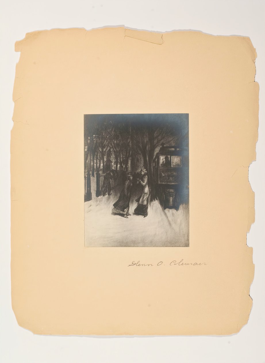 Scener ur folkets liv, Portfolio Untitled, c. 1905-1906. av Glenn O Coleman