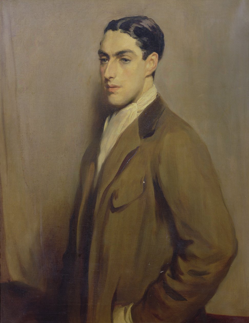 Porträtt av Frank Meyer, ca 1910 av Glyn Warren Philpot