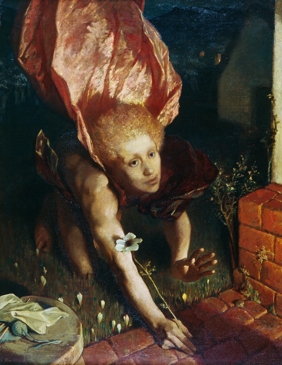 Ängel av bebådelsen av Glyn Warren Philpot