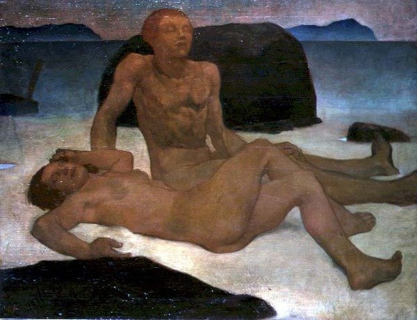 Gryning av Glyn Warren Philpot