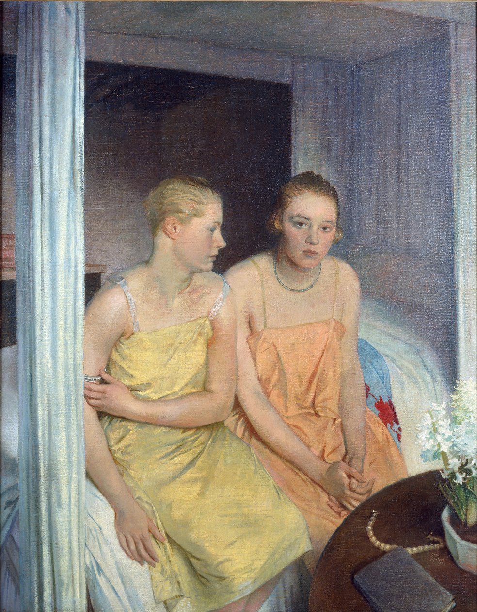 Gabrielle och Rosemary, 1828 av Glyn Warren Philpot