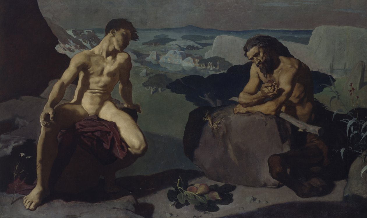 Melampus och kentauren av Glyn Warren Philpot
