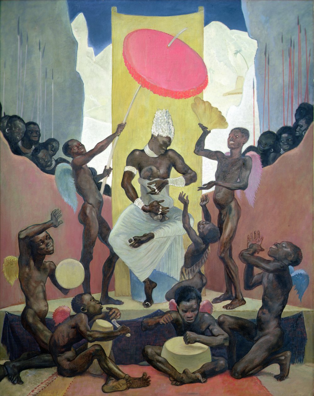 Den svarta madonnan av Glyn Warren Philpot