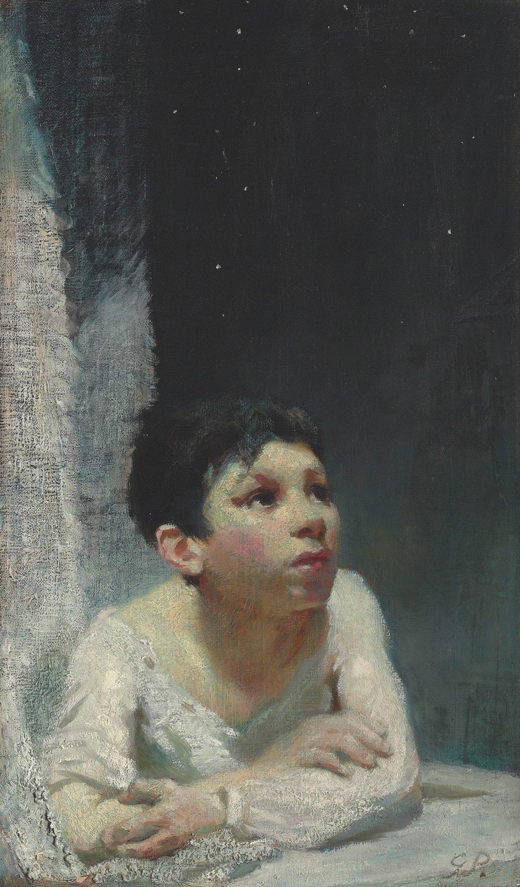 Den lille spanjoren, ca. 1909 (olja på duk) av Glyn Warren Philpot