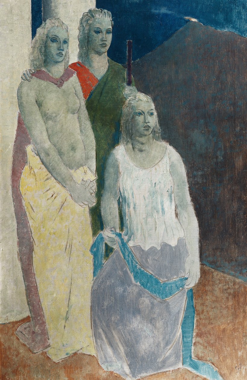 Tre Muser av Glyn Warren Philpot