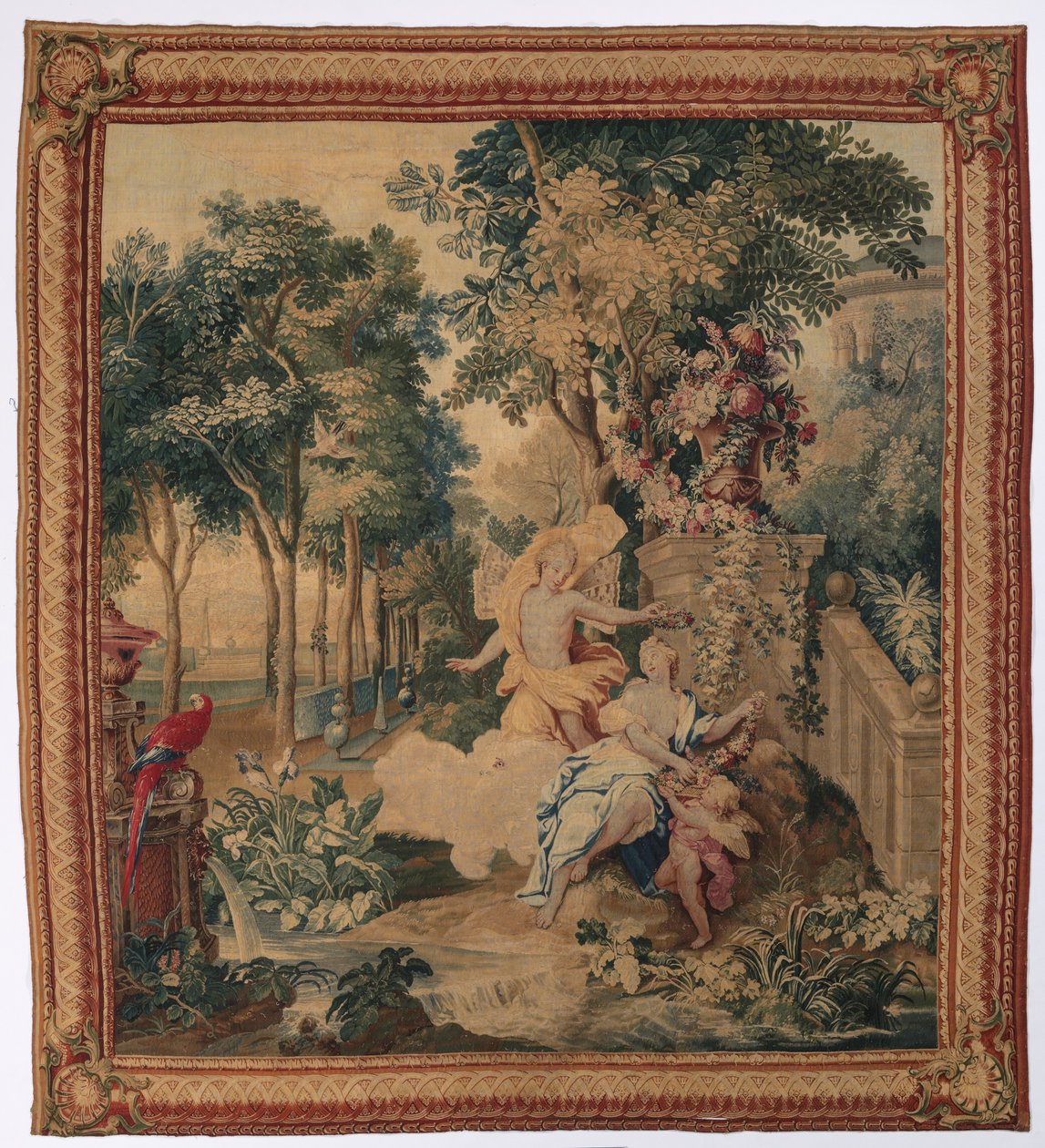 Flora och Zephyrus från Set of Ovid
