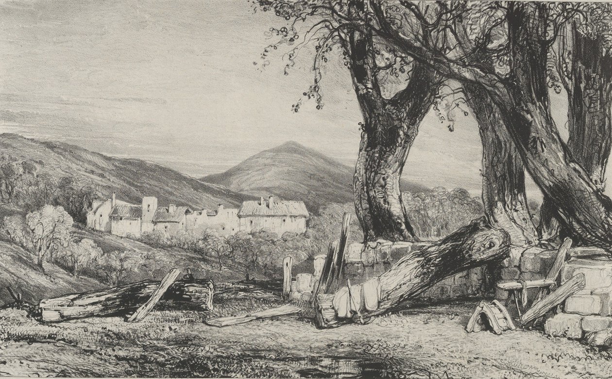 Royat-ravinen, 1831. av Godefroy Engelmann