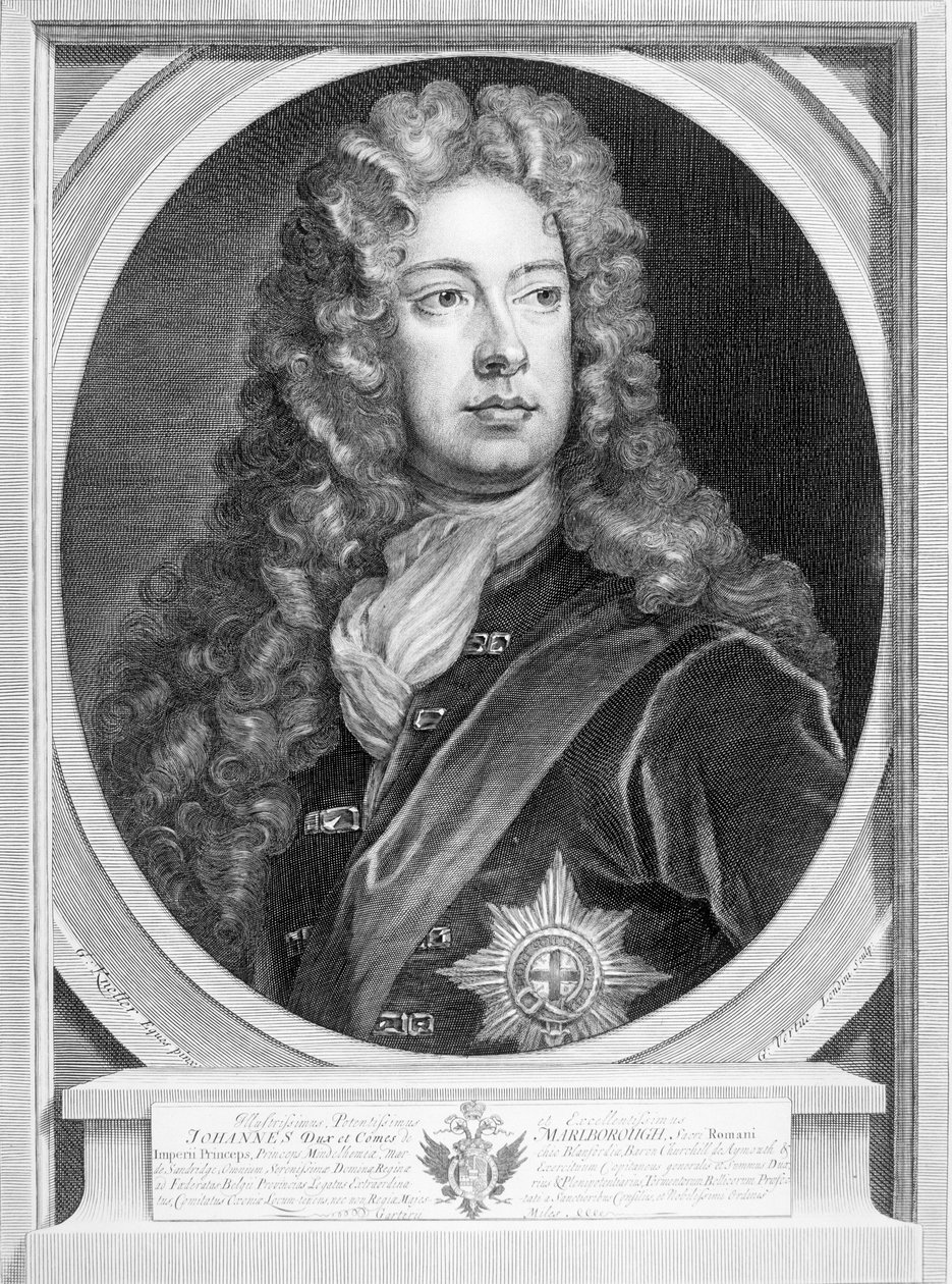 John Churchill (1650-1722) 1:e hertig av Marlborough, ca 1700 av Godfrey Kneller