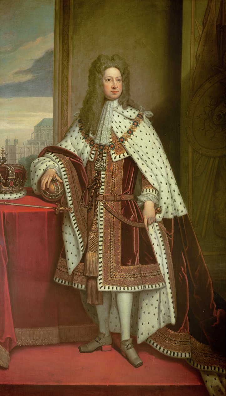 Kung George I av Godfrey Kneller